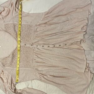 Free People Pink Blouse
